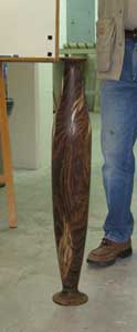 James Johnson's tall hollow vessel