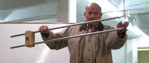 James Johnson's special measuring tool for long forms