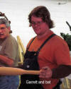 Garrett Brown and bat